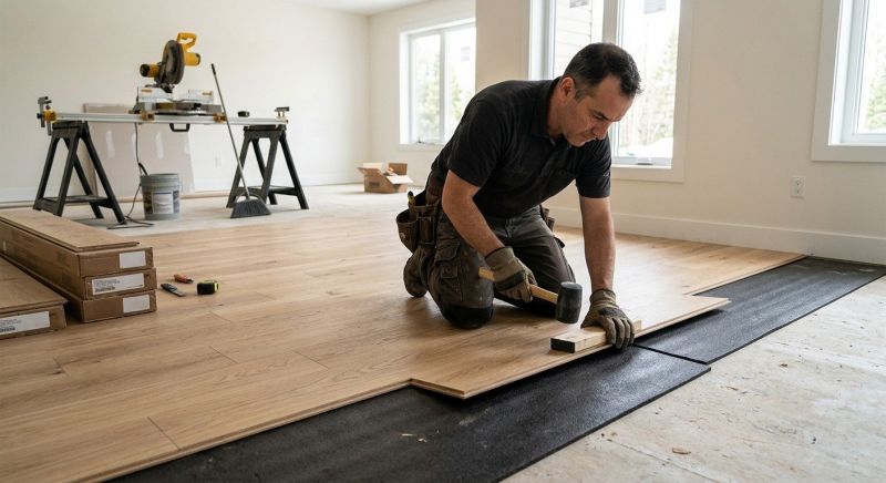 Engineered Wood Installation in West Springfield, MA