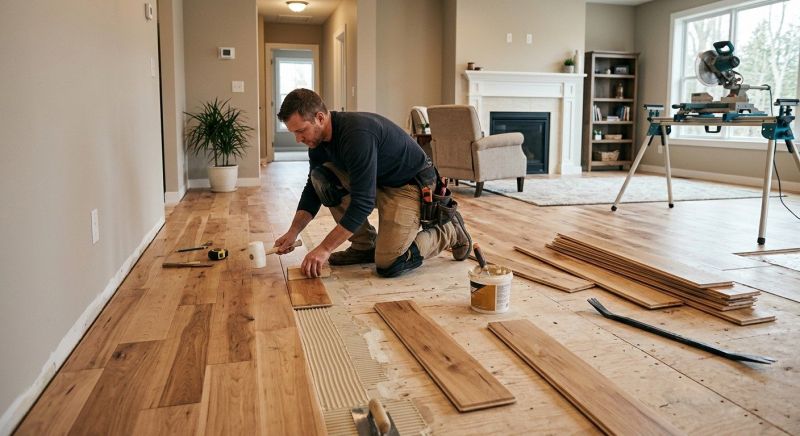 Engineered Wood Installation in West Springfield, MA