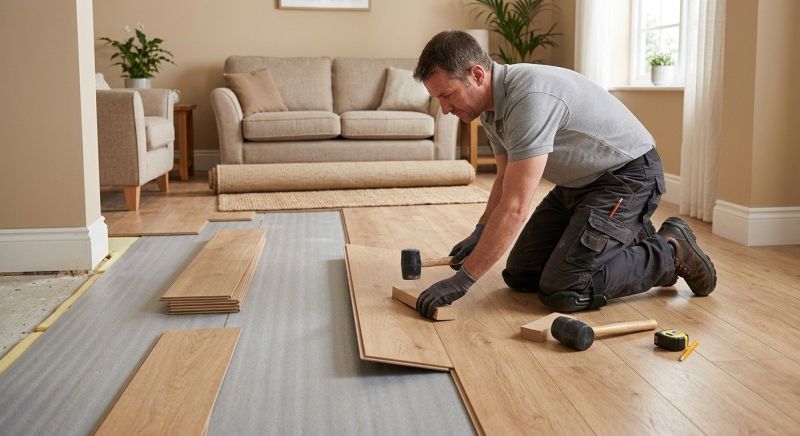 Laminate Floor Installation in Bloomfield, CT