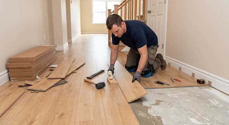 Laminate Floor Installation in Enfield, CT