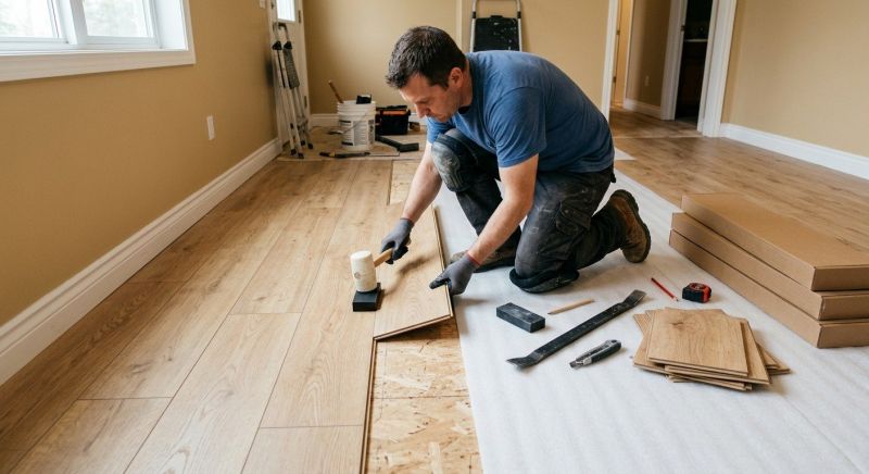 Laminate Floor Installation in Hadley, MA
