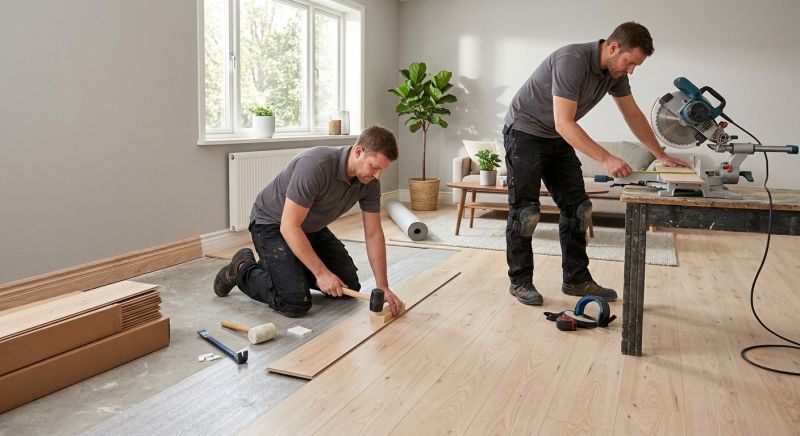 Laminate Floor Installation in Vernon Rockville, CT