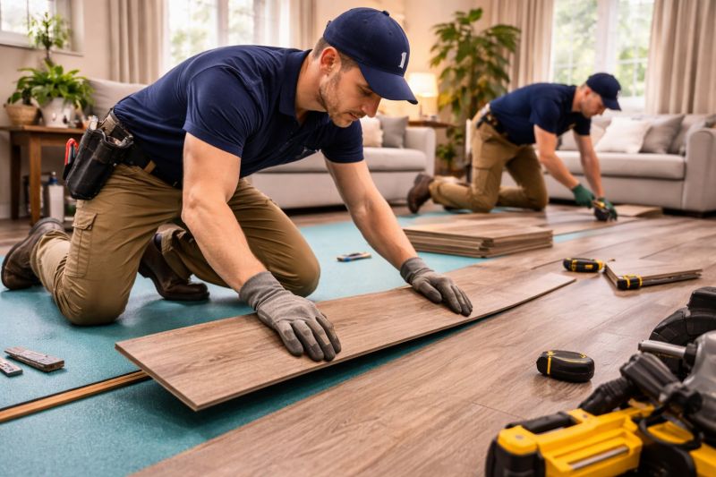 Laminate Floor Replacement in Ludlow, MA