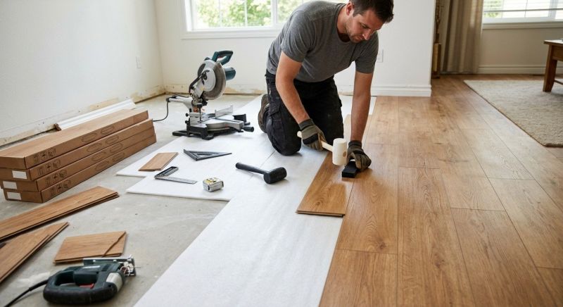 Laminate Floor Replacement in Ludlow, MA