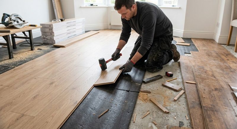 Laminate Floor Replacement in Ware, MA