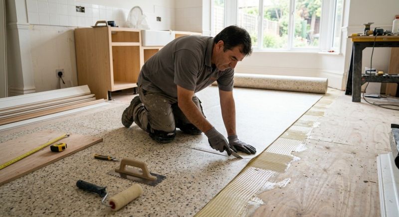 Linoleum Floor Installation in Chicopee, MA