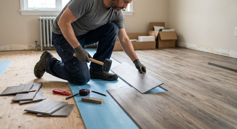 Linoleum Floor Installation in Easthampton, MA