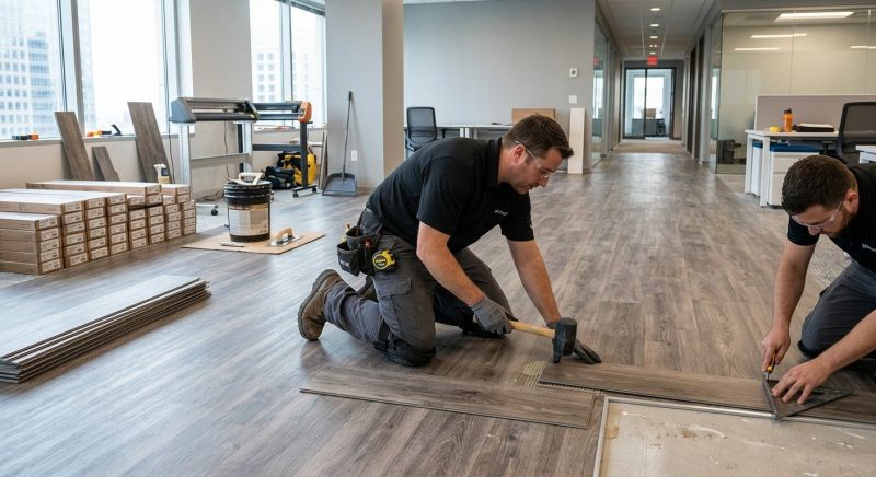 Linoleum Floor Installation in Simsbury, CT