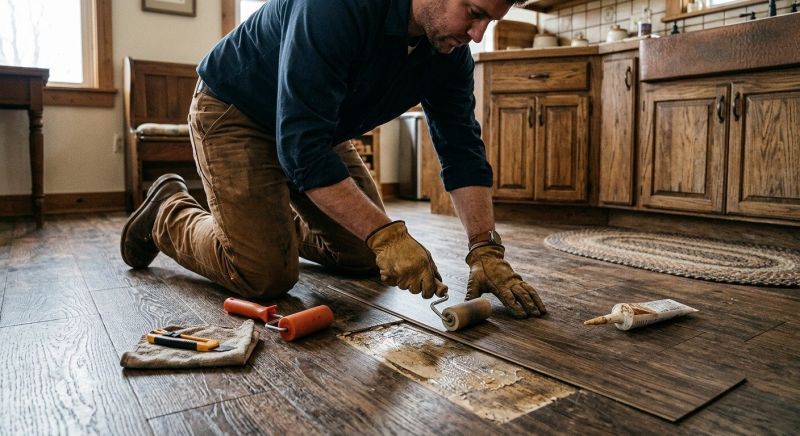 Linoleum Floor Installation in Sunderland, MA