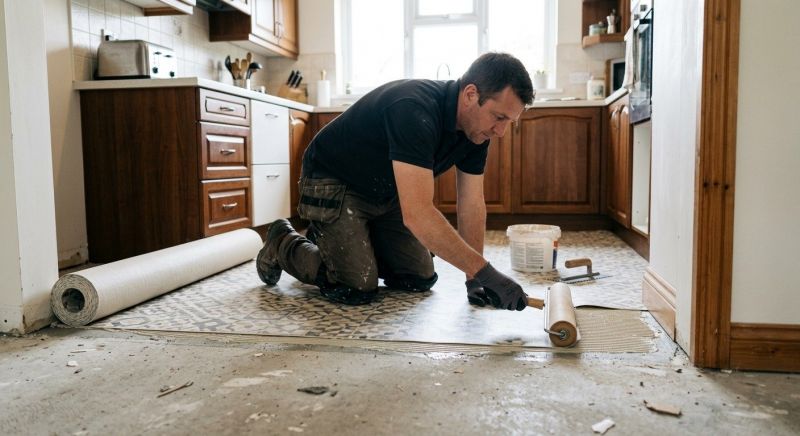 Linoleum Floor Installation in Windsor Locks, CT