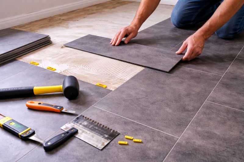 Luxury Vinyl Tile Installation in West Springfield, MA