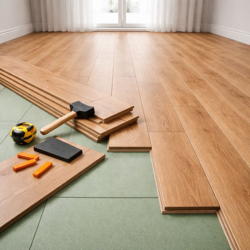 Plank Laminate Installation in West Springfield, MA