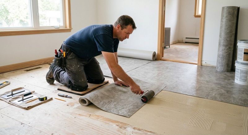 Sheet Vinyl Installation in Manchester, CT