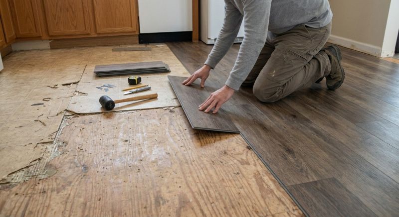 Vinyl Tile Installation in West Springfield, MA